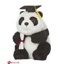 Personalizado, OEM, desenho, graduação, panda, pelúcia, urso